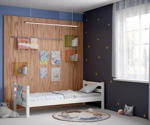 Кровать деревянная "Соня" Вариант-1