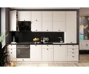 Кухня "Перфетта" 3100 Кварц МДФ