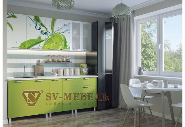 Кухня "Лайм" Глянец SV-Мебель в Луганске, ЛНР